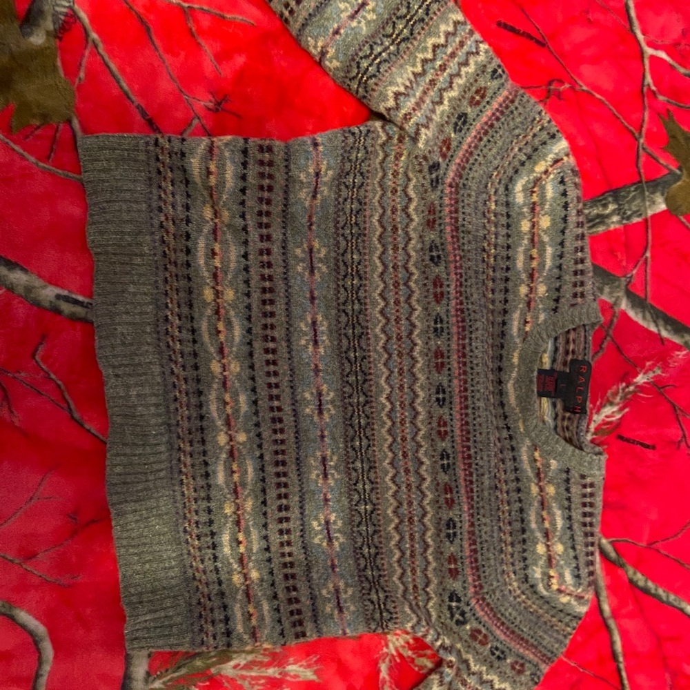 Cropped Ralph Lauren sweater